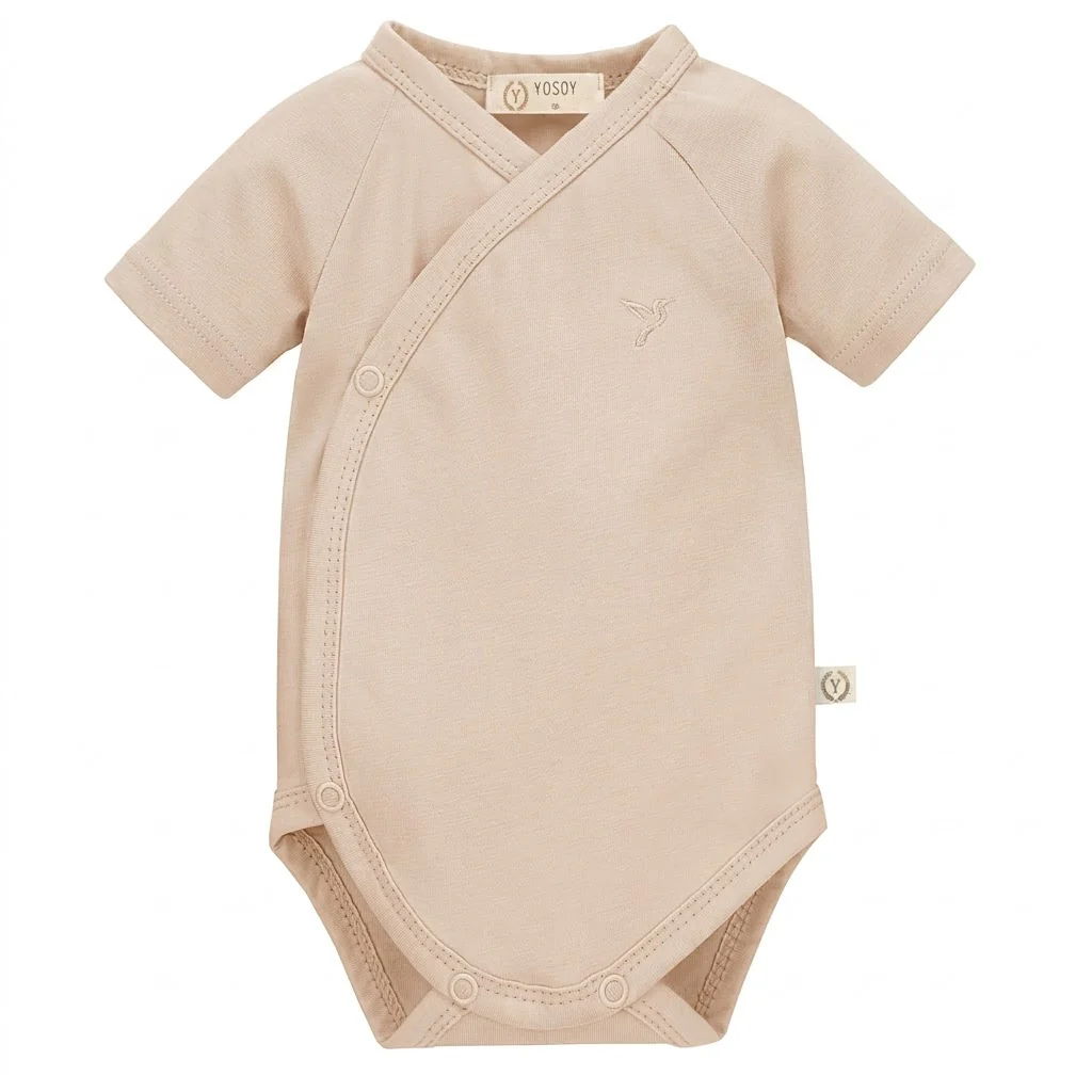 Body niemowlęce bawełniane – krótki rękaw Basic - Image 3